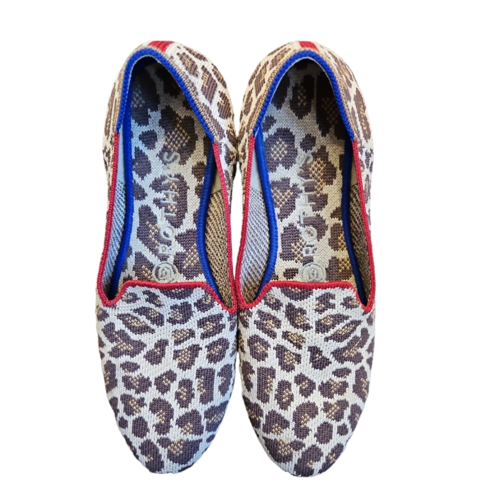 Rothy's Mocha Spot Leopard Size 6.5